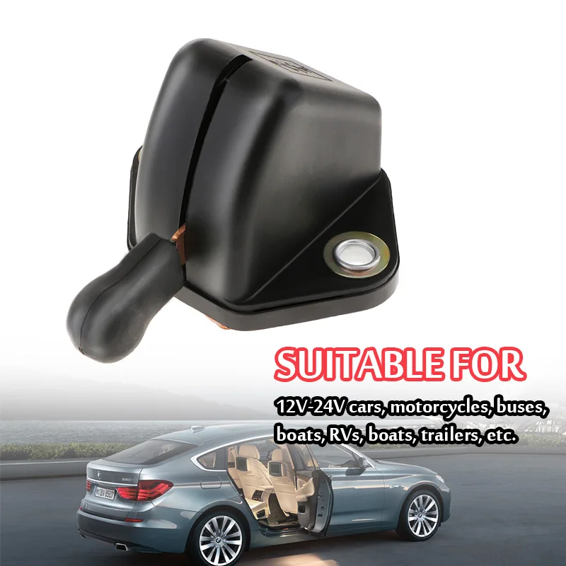 1 шт. двойной полюс для отключения аккумулятора автомобиля лодки прицепа и т. Д.