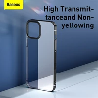 baseus mobile phone case for iphone 12 propro max camera lens protection anti broken protective case cover for iphone 12