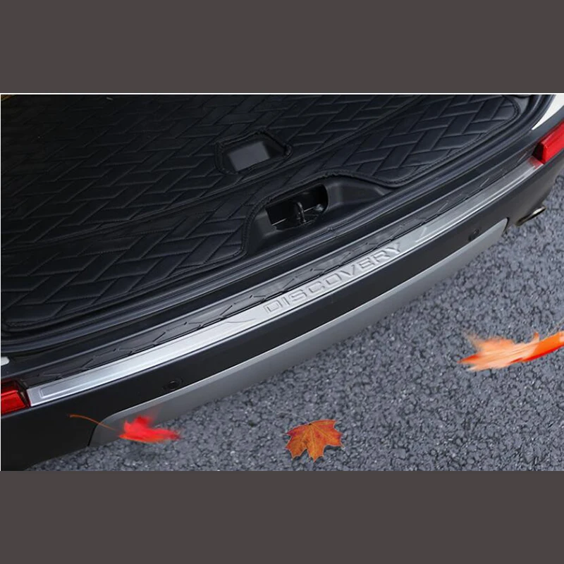 

For Land Rover Discovery Sport 2015 2016 2017 Back Cover Modified stainless steel trunk guard trim Decorative accessories