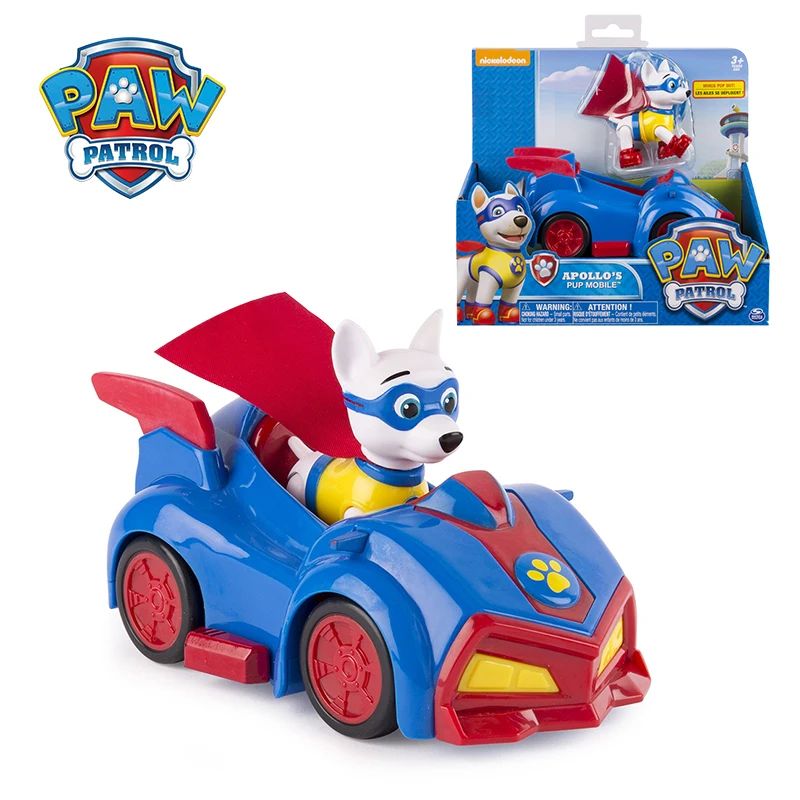 

Paw Patrol Apollo Rescue Vehicle Car Anime Figure Toy Patrulla Canina Toys Action Figure Paw Patrol Birthday Boys Gifts