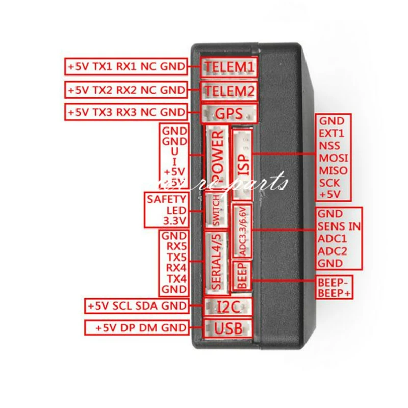 Pixhack 2.8.4 32 битный Контроллер полета на основе Pixhawk для автопилота UAV дрона