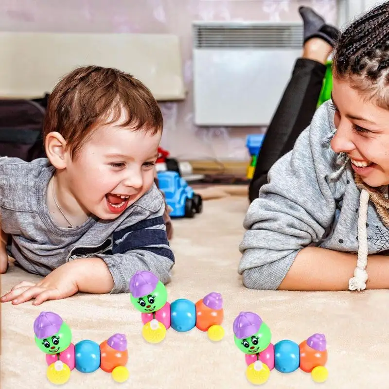 Прекрасный младенец Заводной заводная игрушечная гусеница детские