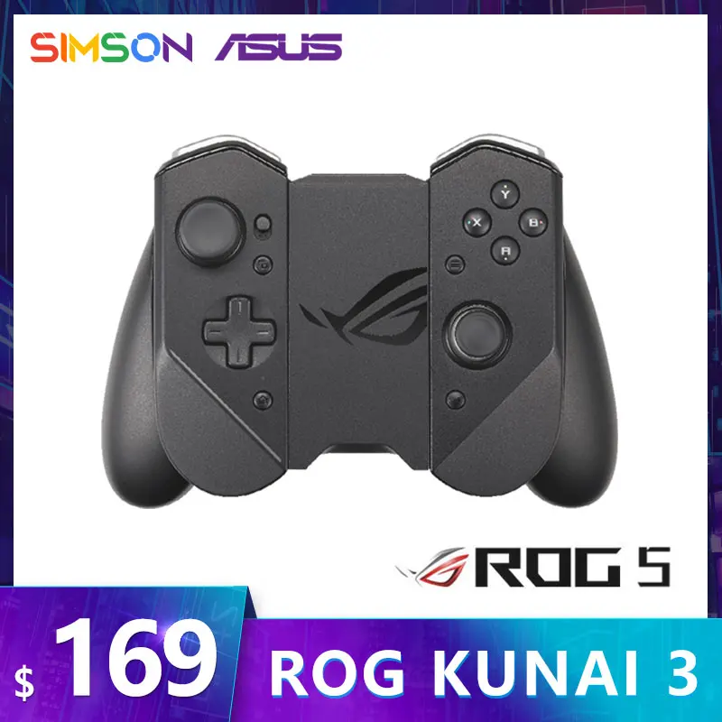 

NEW ROG Kunai 3 Gamepad Game Controller Support 200+ Games On Google Play Store 2.4Ghz USB Bluetooth Receiver ROG Phone 5
