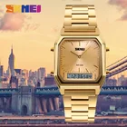 2021 SKMEI Watch Для мужчин, часы с 2 временными хронометр с календарем Электронные Цифровые кварцевые часы движение Для мужчин t часы мужские спортивные часы reloj hombre