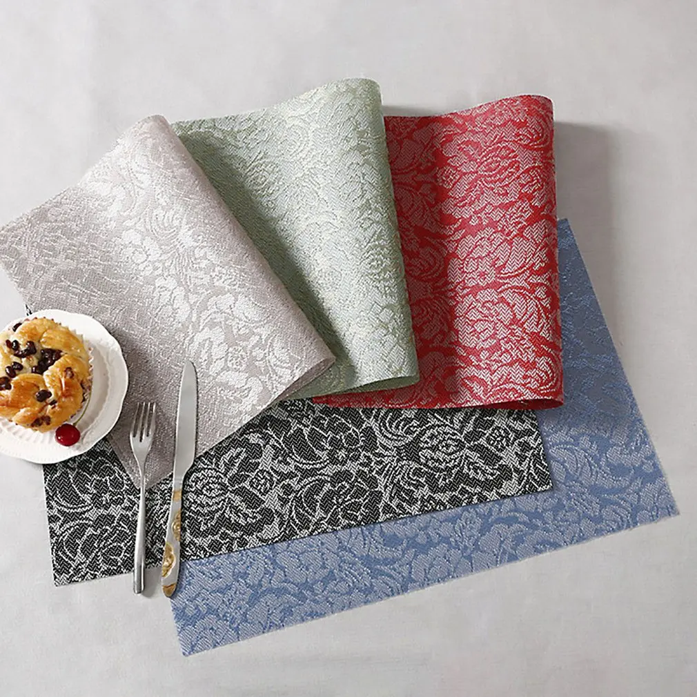 Подложка под столовые приборы отделающий коврик водонепроницаемый Настольный