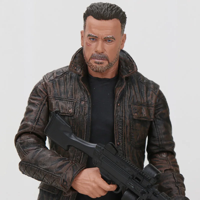 18 см NECA Терминатор T-800 темного рока Сара Коннор движущаяся фигурка Коллекционная
