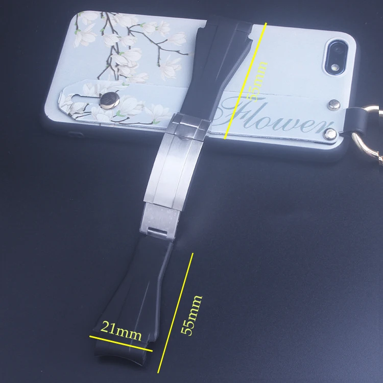 21 мм силиконовый резиновый ремешок для часов брендовый качественный deepsea