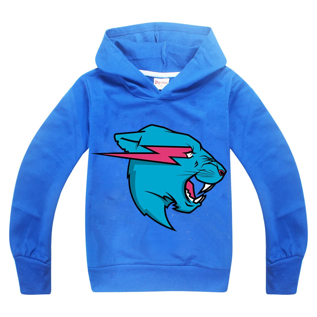 Детская футболка с принтом Mr Beast Lightning Cat Человек-паук для мальчиков