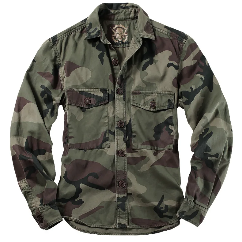 Высококачественная горная камуфляжная рубашка мужская униформа куртка с