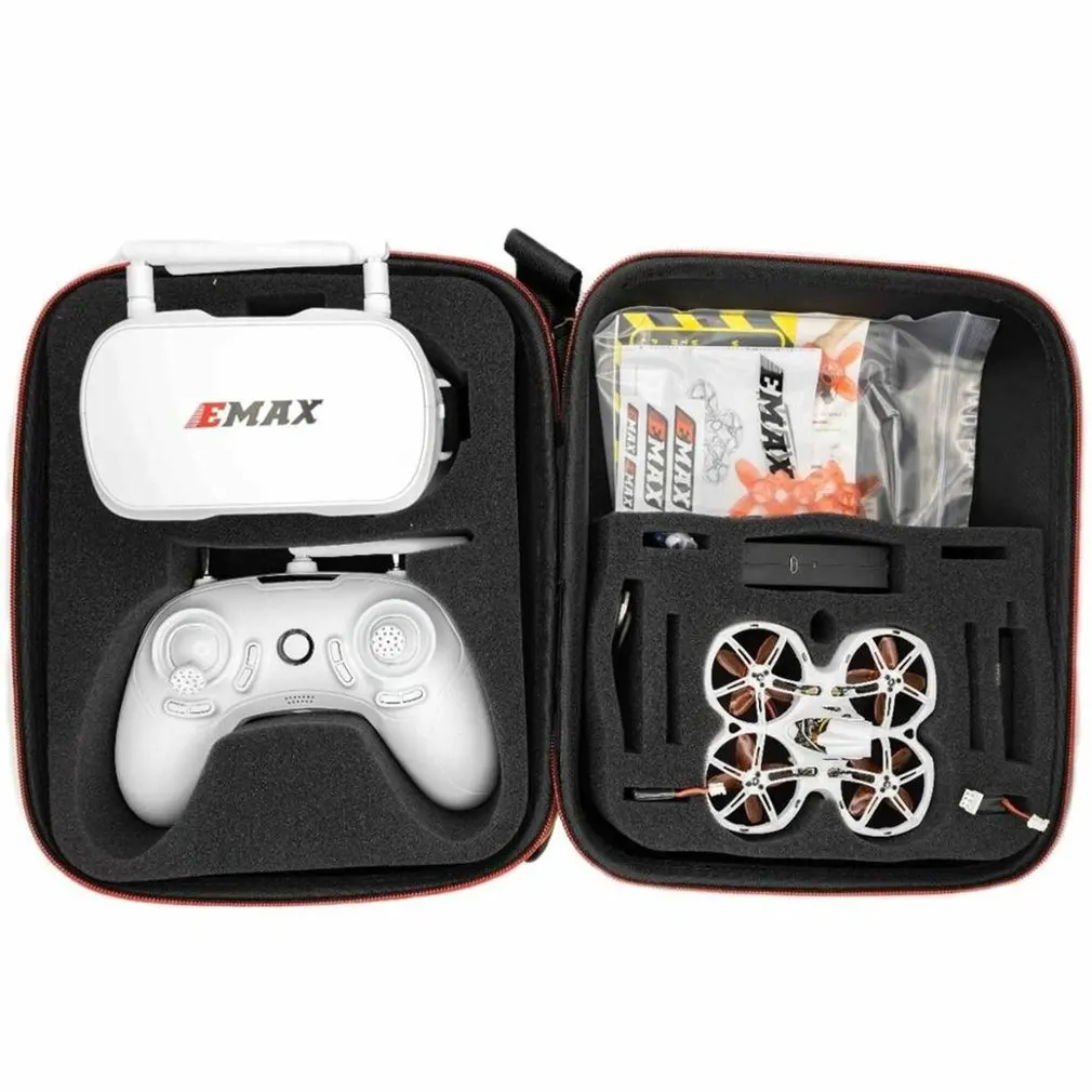 Комплект гоночного дрона Emax Tinyhawk II RTF/BNF FPV F4 5A 16000KV RunCam Nano2 25/100/200 мВт VTX 1S-2S с очками |