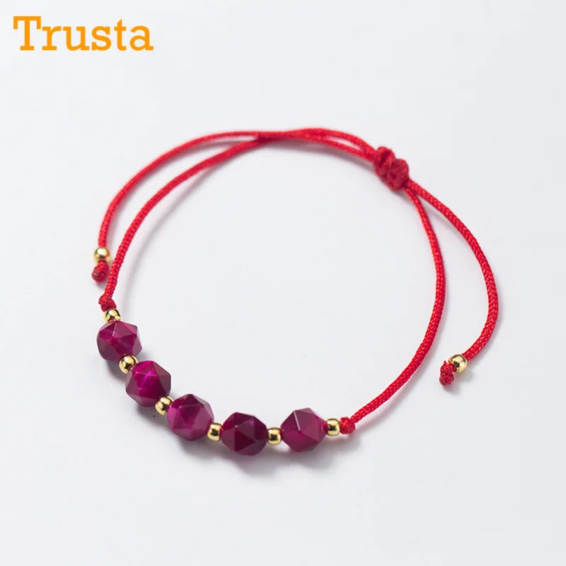 Trusta, новинка,, 925 пробы, серебряный браслет, ювелирное изделие, 9,1 г, материал, цельное серебро, простой открытый Браслет-манжета, подарок для девочек, DS1504