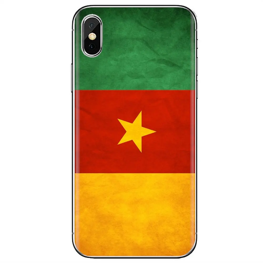 Силиконовый чехол из ТПУ см Флаг Камеруна для iPhone 11 Pro 4 4S 5 5S SE 5C 6 6S 7 8 X XR XS Plus Max iPod
