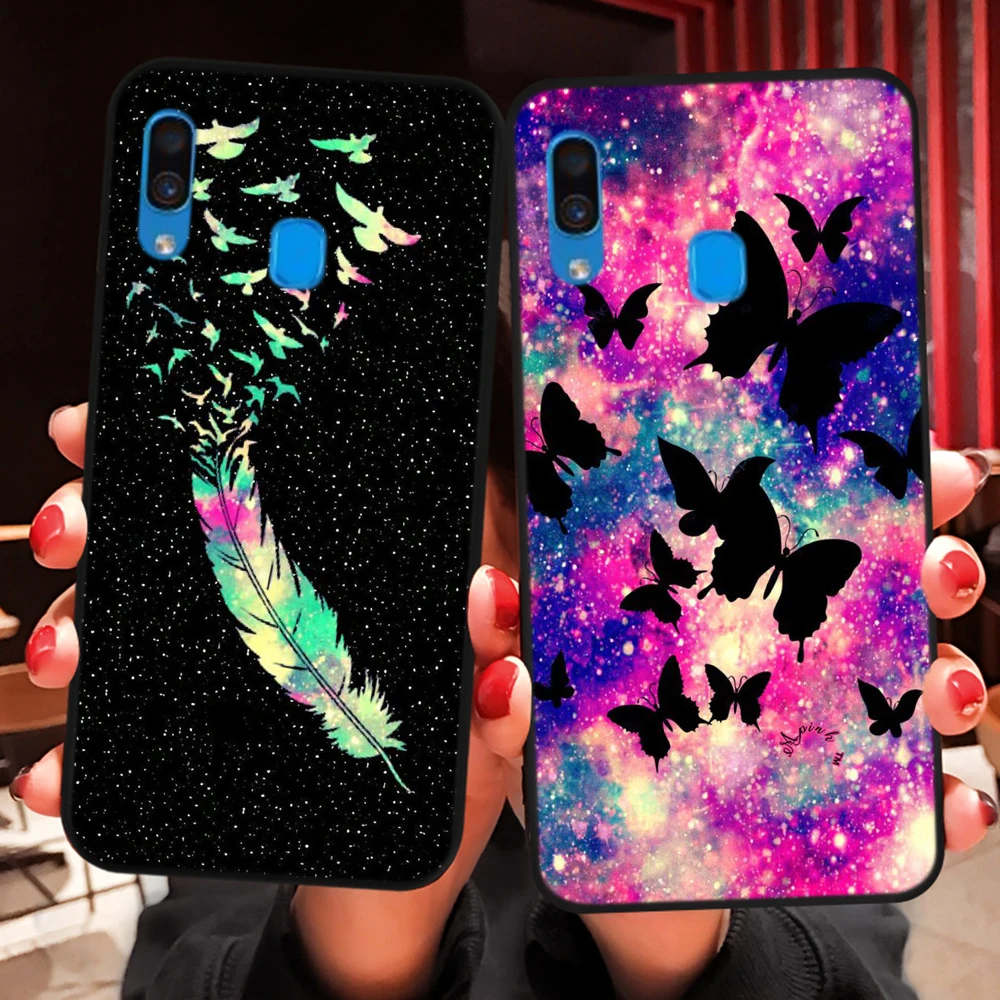 Starry sky TPU Cover for Samsung Galaxy A2 Core A20e A70s J4 J6 Plus Prime J7 Duo J8 Soft Case | Мобильные телефоны и