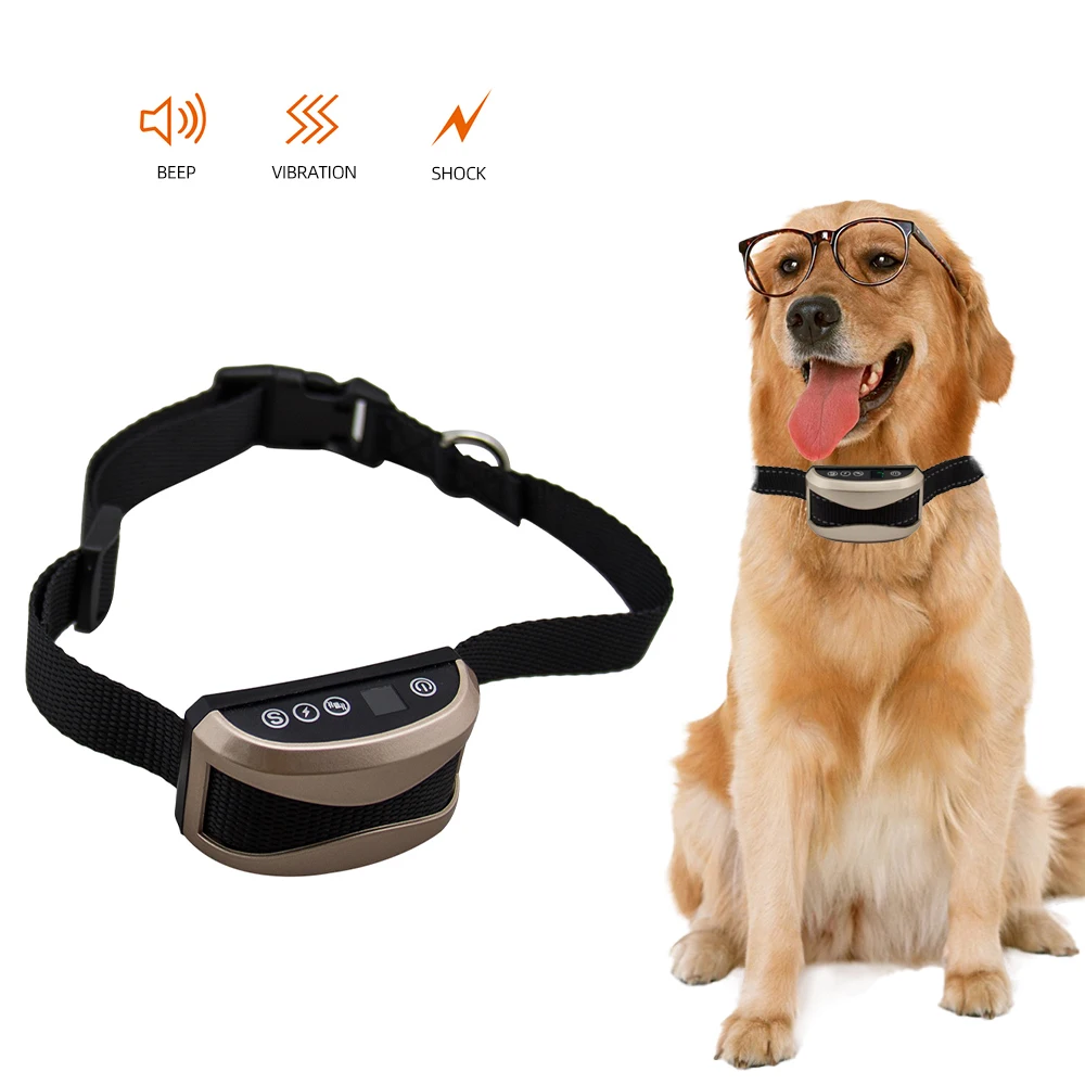Ошейник для дрессировки собак, 3,7 в, 280 мАч, с ЖК-экраном от AliExpress RU&CIS NEW