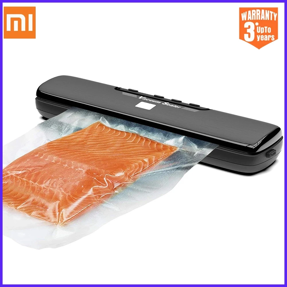 Xiaomi Mijia Automatic Food Vacuum Sealer Machine Commercial Household Electric Packaging Device Include 15PCs Sealing Bag | Бытовая