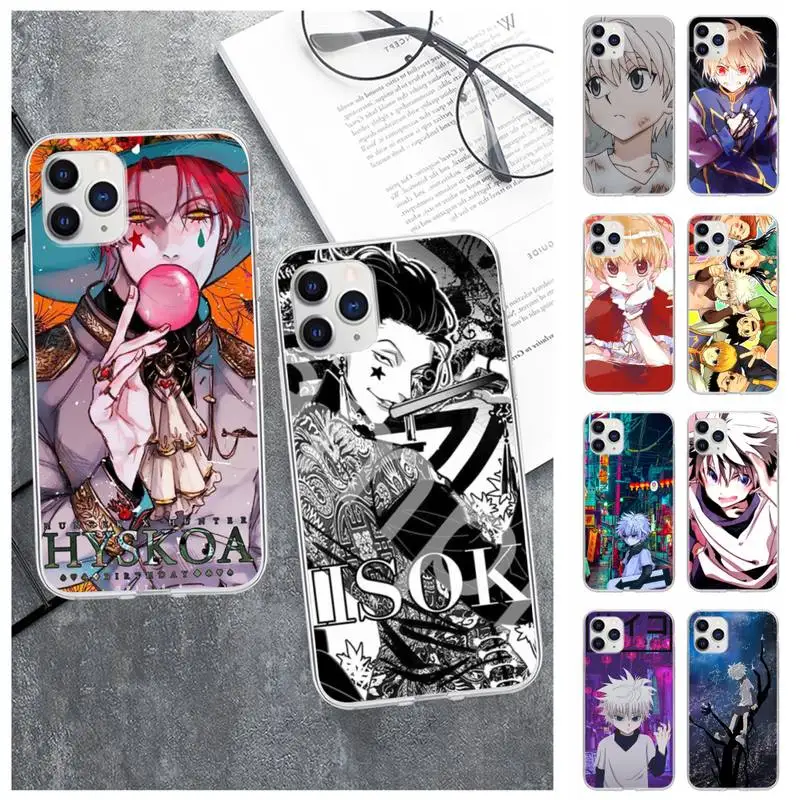 

Чехол для телефона с изображением аниме Hunter X Hunter Для Samsung S21 S20 Fe S10-4G S30 Plus Note 20 Ultra S9 S10e, прозрачный чехол