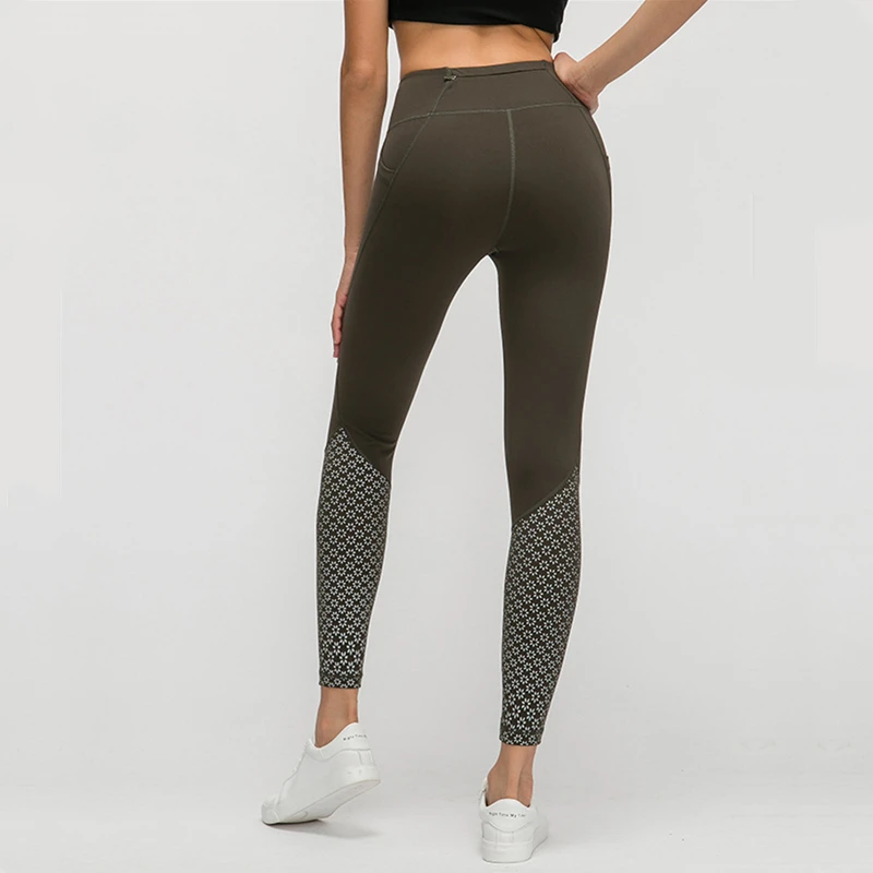 Мягкие Спортивные штаны Buttery для женщин с цветочным принтом Леггинсы йоги