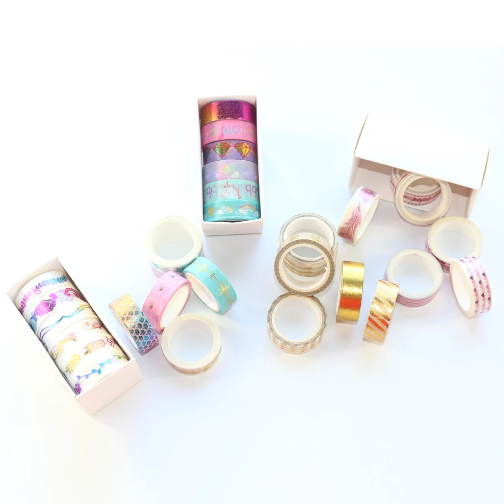 Мультяшная лента для декорации Domikee набор из фольги дневников и ноутбуков милая