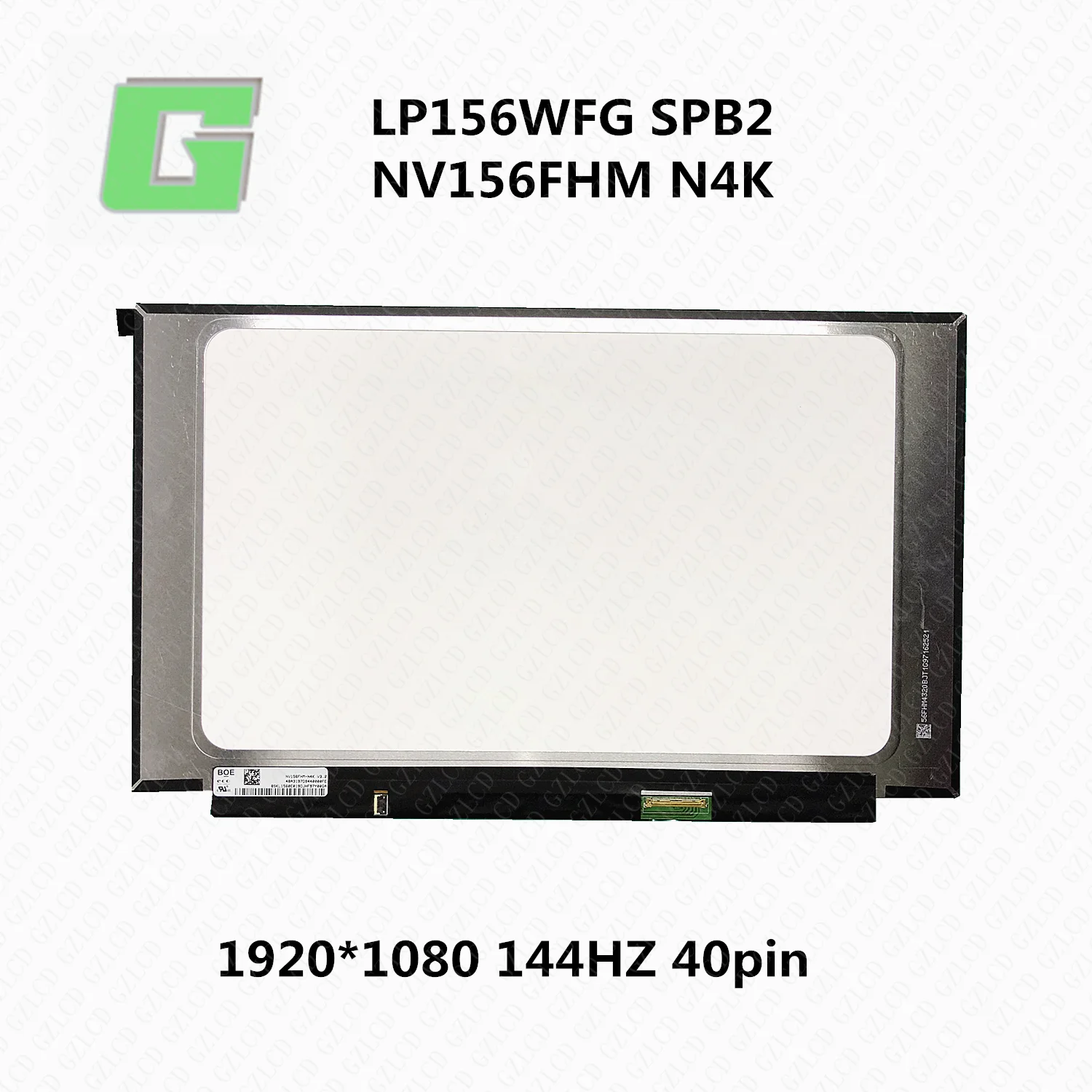 Сменный экран 15 6 дюйма 1080P IPS светодиодный ЖК дисплей совместимый с LP156WFG SPB2 SPF2