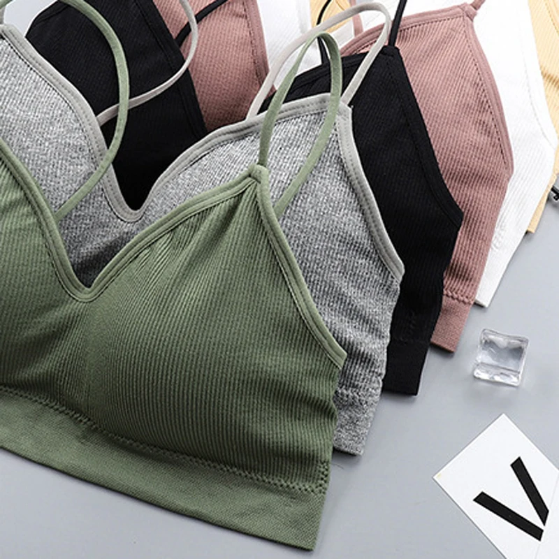 Camisoles для женщин нижнее белье Бесшовные женские укороченные топы Сексуальное