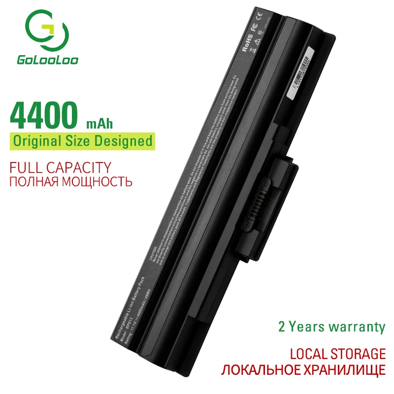 Golooloo 6 ячеек ноутбук Батарея для SONY VAIO VGP BPS13/S BPS13A/S BPS21/S BPL21A BPS13A/B BPS21B