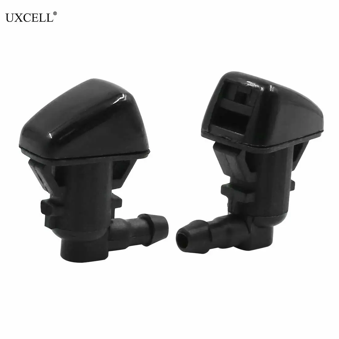 Uxcell 2 шт черные насадки для мытья лобового стекла ABS очистки переднего Ford