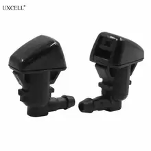 Uxcell 2 шт черные насадки для мытья лобового стекла ABS очистки