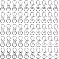 kaobuy 50 pcs stainless steel clasp hook open circle jump rings for diy making necklacebracelet bracelet accessories