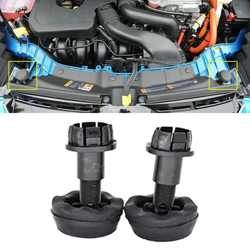 

2pcs Hood Stop Cushions For Ford C-Max Edge Focus CV6Z16758A Car Rubber Hood Stop Cushion Bumper For Ford C-Max 2011-2019