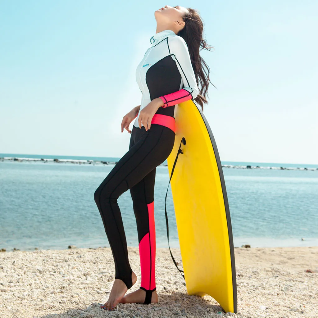 Новинка 2020 Женский неопреновый гидрокостюм с длинным рукавом 0 5 мм костюм для