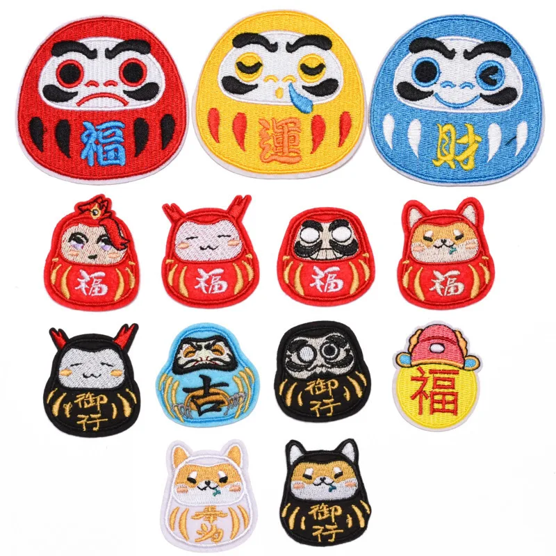 Термокружка с японским аниме животным термоклейкие нашивки для одежды