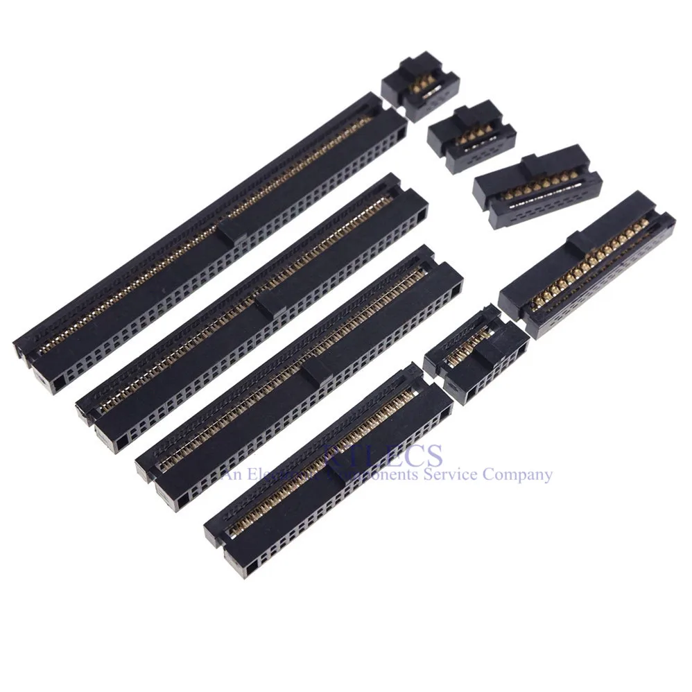 20 шт. 0 050 &quot1 27 мм 68 контактный двухрядный IDC разъем 2x34 P положение прямоугольное