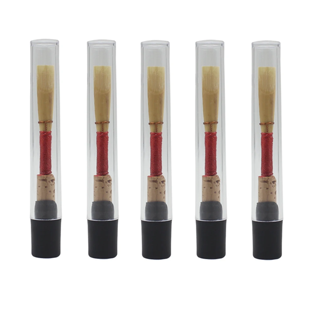 5pcs/lot Bulrush Oboe Reeds Soft Mouthpiece Orchestral Medium Wind Instrument Part with CKeys | Спорт и развлечения