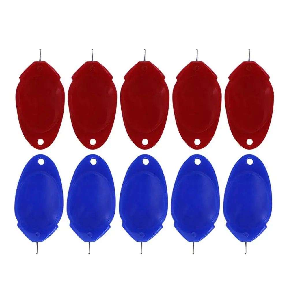 

10pcs Needle Threader Stitch Insertion Tool For Sewing Machine Plastic Wire Loop For Needles Needleswork Sewing Accessories