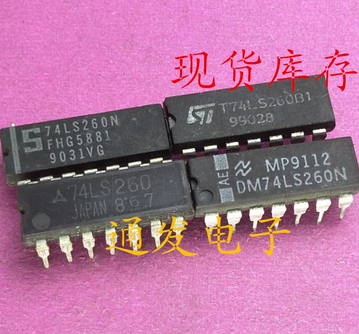 

Freeshipping 5PCS/LOT 74LS260N T74LS260B1 DM74LS260N DIP-14