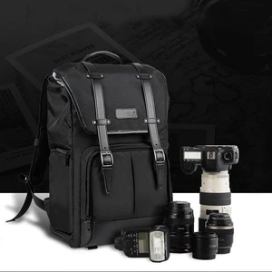 black multifunctional camera dv backpack camera video recorder bag camera lens case for dslr canon sony nikon jvc free global shipping