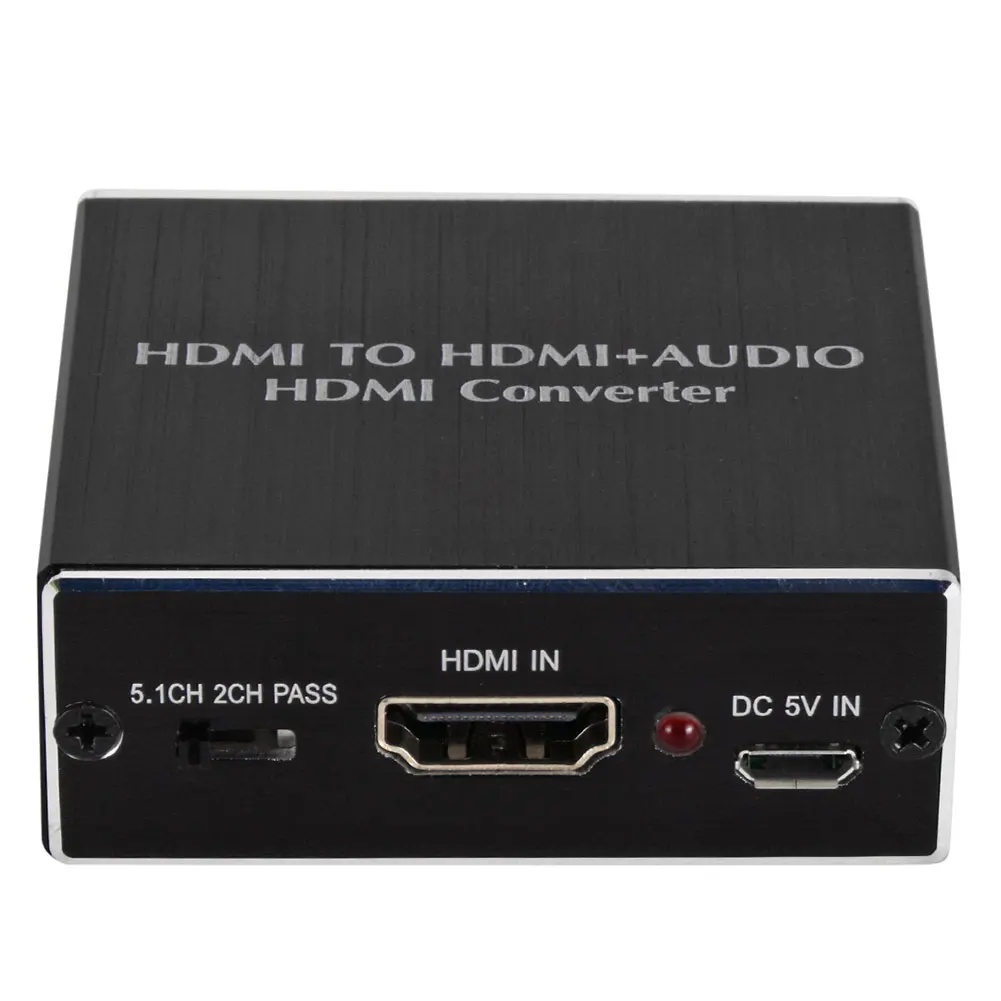 

HD Audio Extractor Splitter HD To HD SPDIF R/L 3.5mm Stereo 4Kx2K Converter Audio Splitter Adapter With Cables