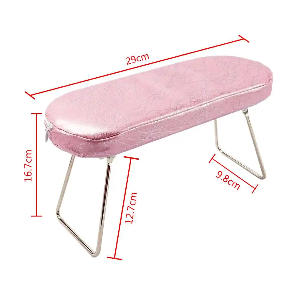 

Leather Nail Art Beauty Salon Small Hand Rest Pillow Cushion Manicure Holder