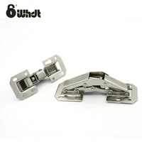 whdt no drilling hole cabinet hinge zinc plated steel soft cose cupboard door hinges for drawer window