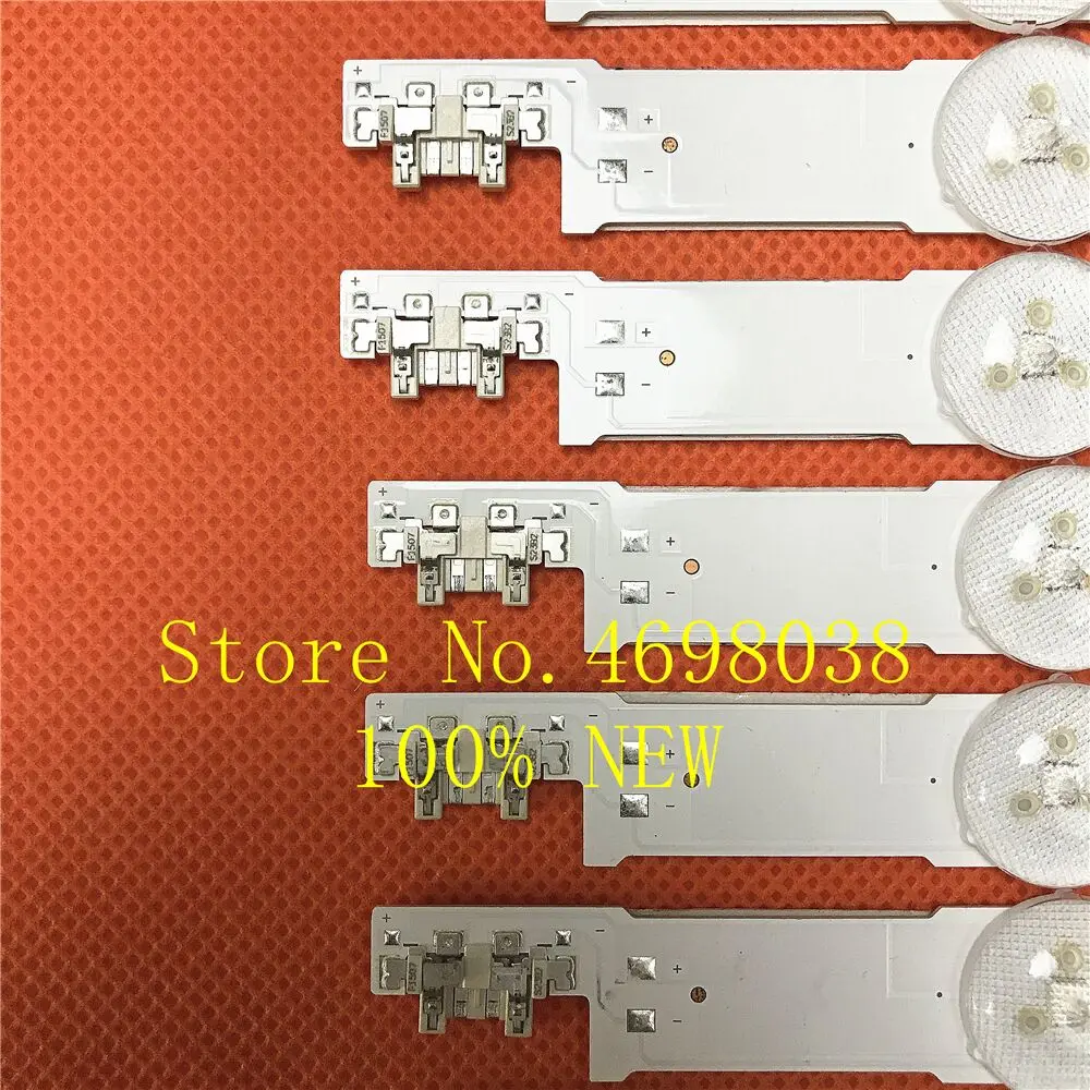 Newl Kit 18 шт. Светодиодная лента подсветки для Samsung UE55JU6800K UE55JU6870U V5DR_550SCA_R0 V5DR_550SCB_R0 BN96