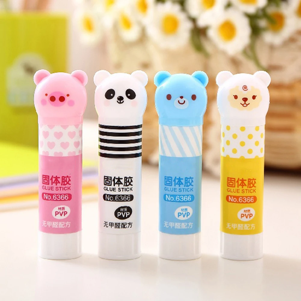 Новый мультяшный рисунок панды сильный клей-карандаш школьные принадлежности