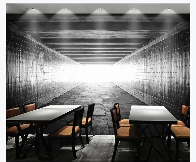 Пользовательские 3D стереоскопические настенные фрески обои расширительное