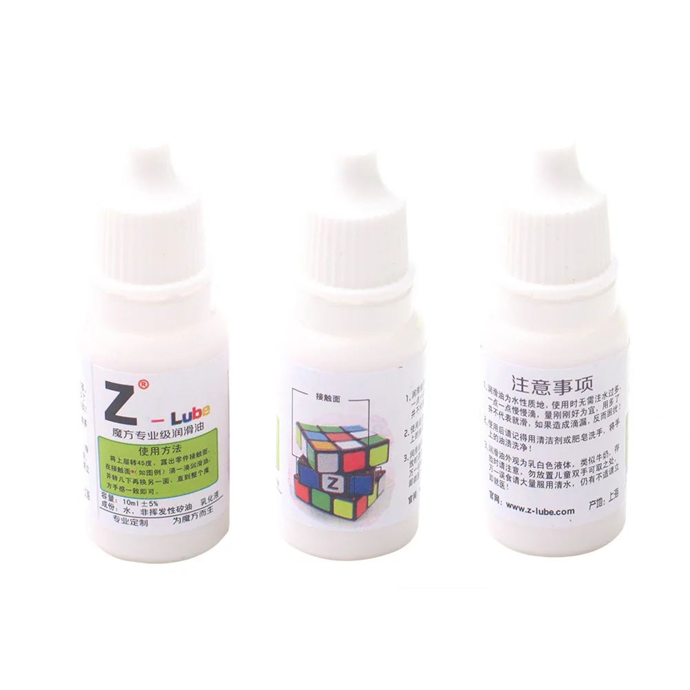 3 шт. 10 мл гладкие игрушки Аксессуары силиконовое масло Смазка магический куб