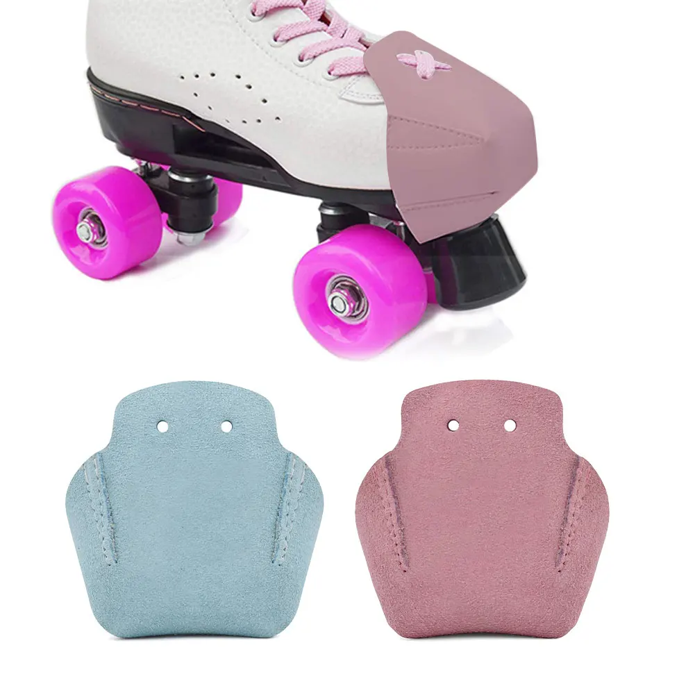 

2 шт., многоразовые замшевые Защитные чехлы для коньков