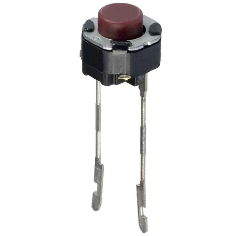 100 шт. EVQ11A05R EVQ 11A05R 6*6*5 мм 6X6X5MM тактильная Кнопка SPST NO 0.02A 15V Красный кнопочный