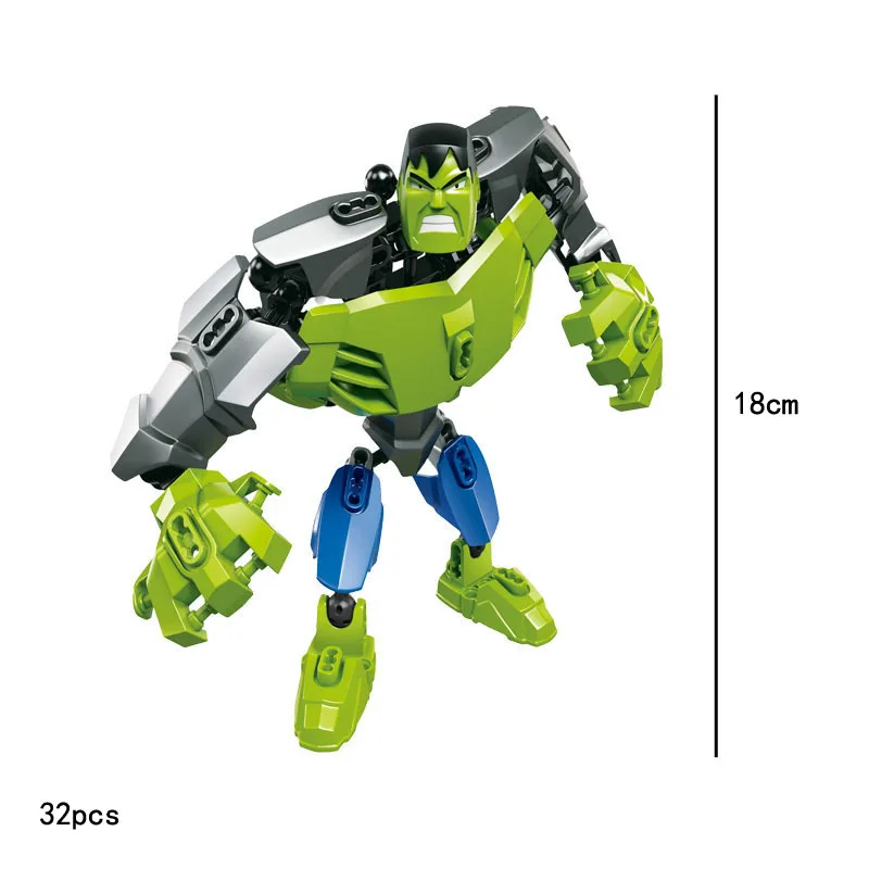 Детский конструктор Мстители DISNEY кубики Marvel супергерой Железный человек