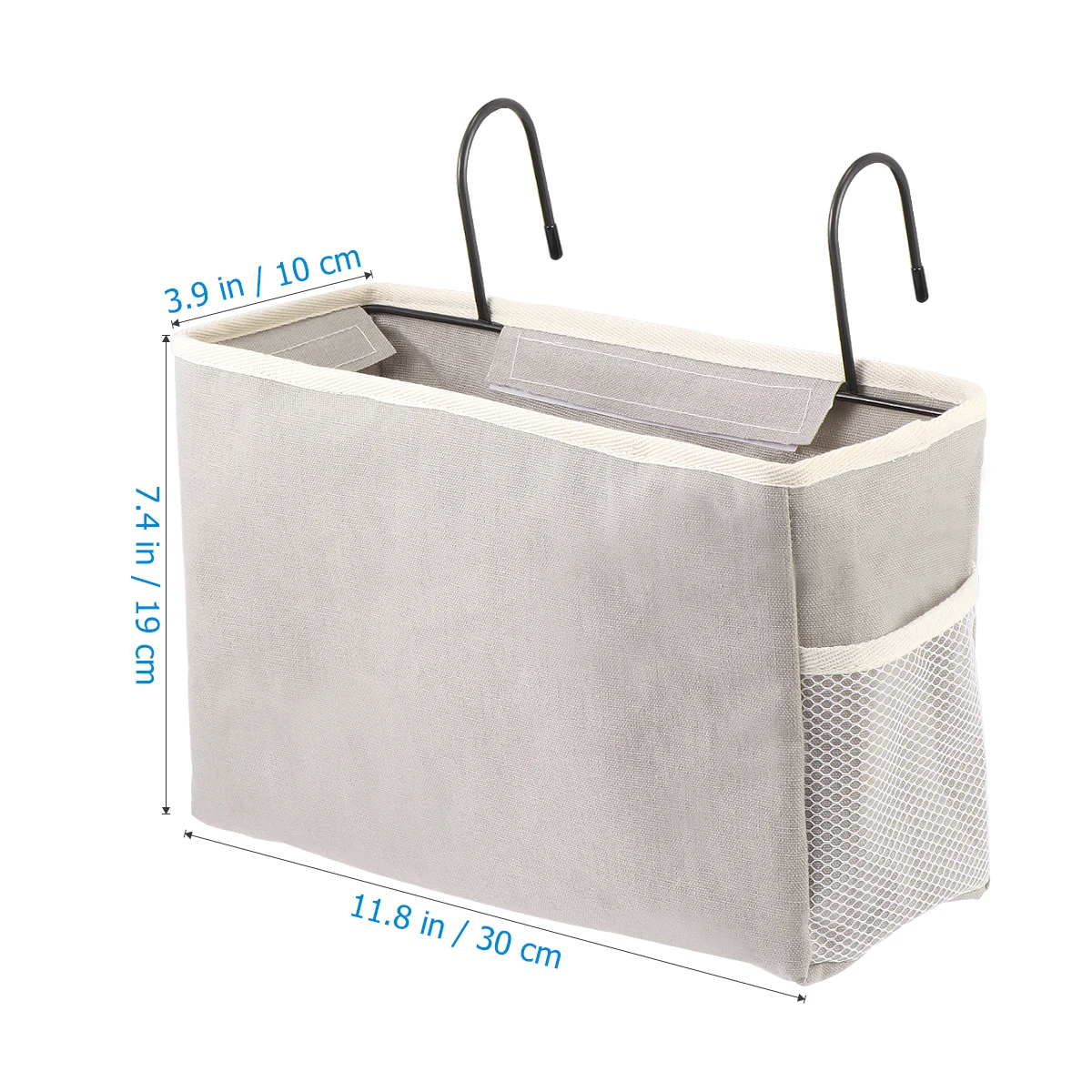 OUNONA холст подвесной органайзер прикроватный мешок для хранения Прикроватный