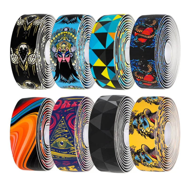 Ремни для руля велосипеда нескользящие ремни велосипедные покрытые цветные