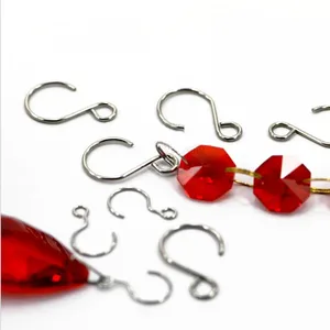 S-образный Хрустальный кронштейн для люстры, из нержавеющей стали