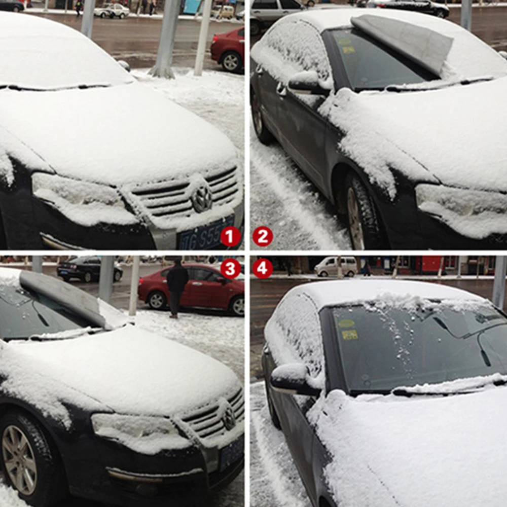 X 95 см Солнцезащитные очки на лобовое стекло автомобиля Универсальный Магнитный